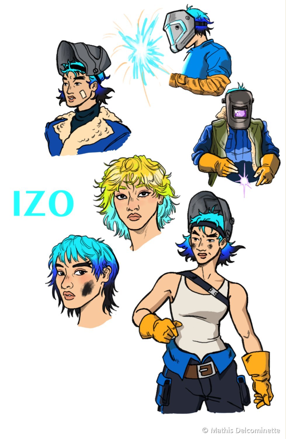 Izo — étude de personnage