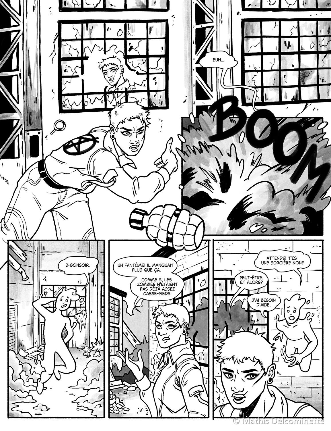 Sorcières — planche BD